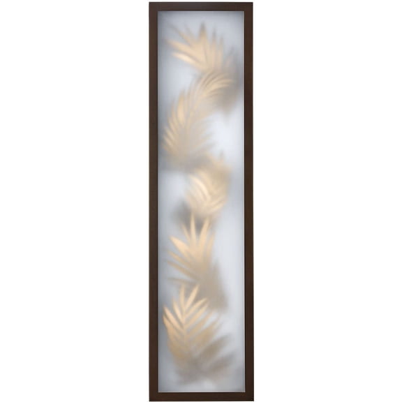 Kalco 409421 Folium 34" Tall Led Outdoor Wall Sconce - Bronze
