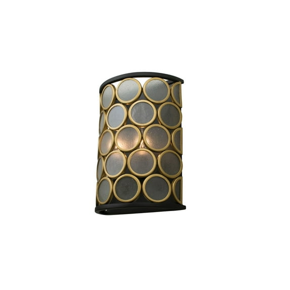 Kalco 507920 Corsa 2 Light 12" Tall Wall Sconce - Gold