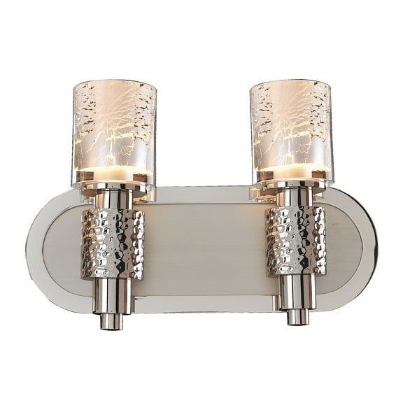 Kalco 6272Psn Ashington 2 Light Double Sconce - Nickel