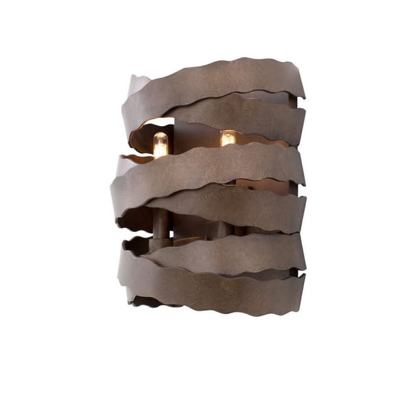 Kalco Lighting - Fulton - 2 Light Wall Sconce Brownstone Finish