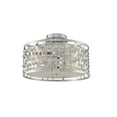 thumbnail image 1 of 308740SL-Kalco Lighting-Bridgeport - Three Light Semi-Flush Mount   Stainless Steel Finish, 1 of 2