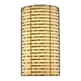 thumbnail image 1 of Kalco Lighting Paloma 8" Modern Metal LED Wall Sconce in Vintage Brass, 1 of 1