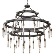 Kalco Stuyvesant 12+16+8 Light 3 Tier Chandelier