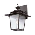 thumbnail image 1 of Kalco Lighting - Saddlebrook - One Light Outdoor Small Wall Bracket   Aged Iron, 1 of 3