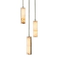 thumbnail image 1 of Kalco 520751WB Vertical 18" Wide Led Multi Light Pendant - Winter Brass, 1 of 2