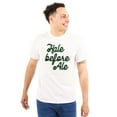 thumbnail image 1 of Kale Before Ale Beer Drinking Healthy Plus Size Crewneck Graphic Tee Shirt Brisco Brands 4X, 1 of 4