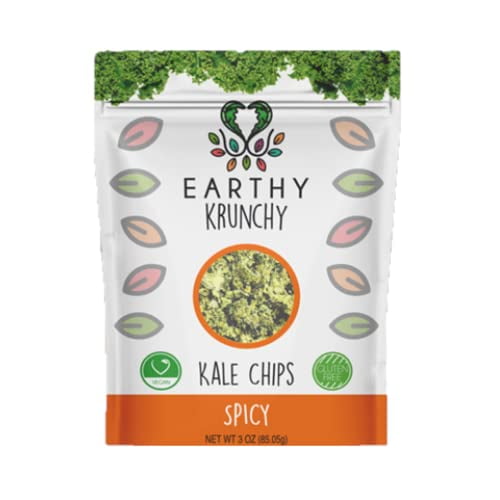 Kale Chips - Spicy Chips Flavor - All Natural High Protein Snack ...