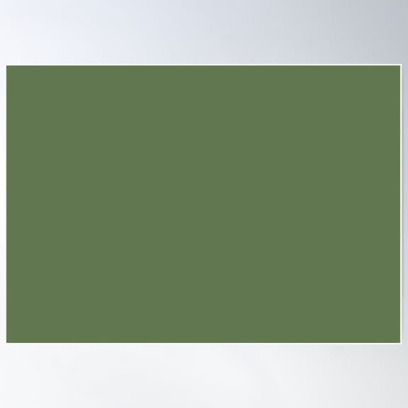 Kale | Color Trends | Spring Summer 2017 | Solid Colors | Fashion Colors | Poster Wall Art, Modern Wall Decor For Living Room Bedroom, 8x12 UNFRAMED