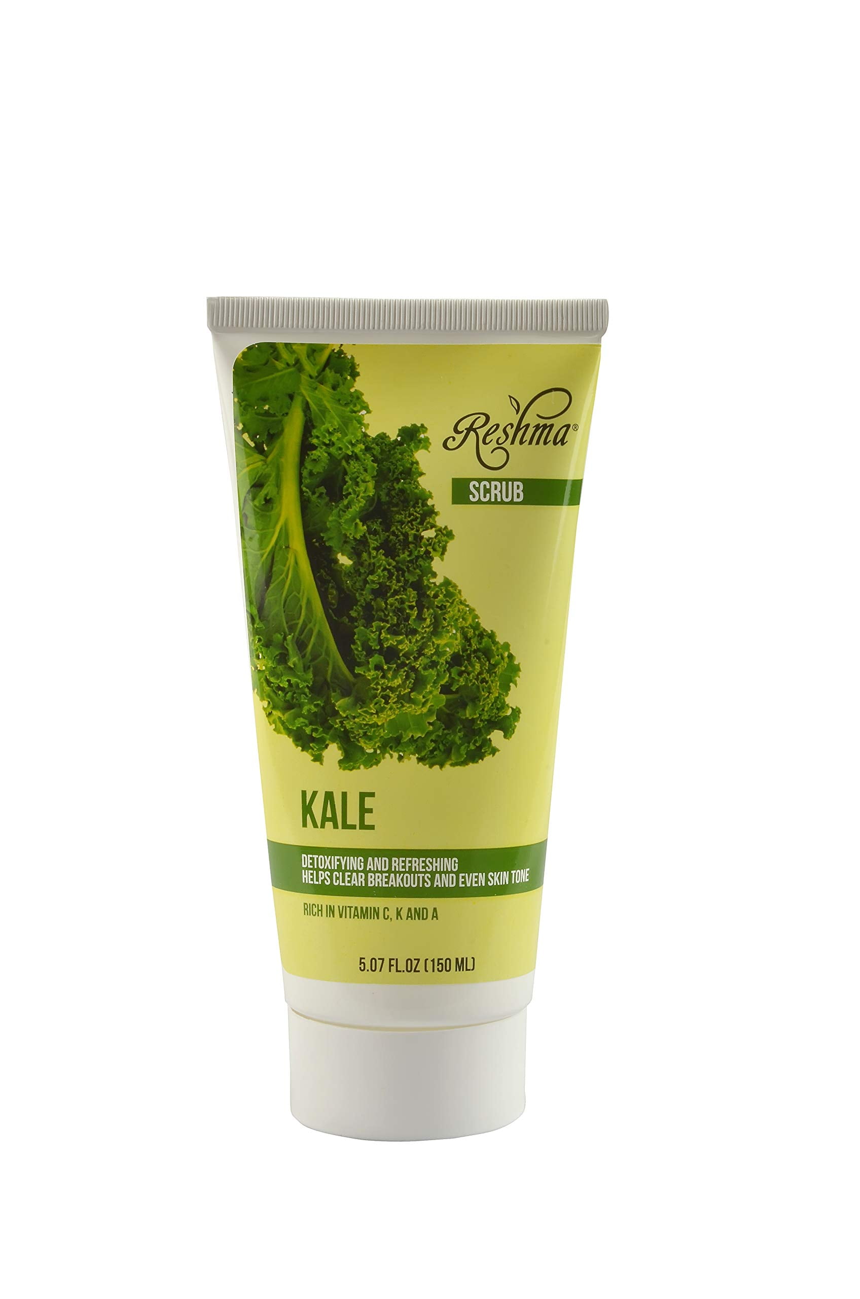 Kale Scrub DualAction Cleanser for Face and Body Gentle on All Skin