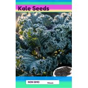 Kale Seeds for Planting-75+ Kale Vegetable Seeds Curly Leaf Kale Seeds for Garden, Cool Season Vegetable Seeds for Outdoor, Raised Beds, Containers & Hydroponic Growing