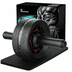 Kaleduo Ab Roller Wheel, Abdominal Core Workout Equipment with Non-Slip Design, Home Gym Abdominal Exercise Wheel for Abs, Core & Full Body Strength Training, Includes Free Knee Pad