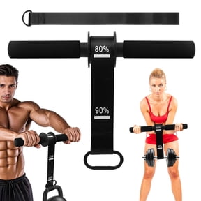 Kaleduo Forearm Strengthener Wrist Roller Exerciser, Thickened Handle Forearm Strength Trainer with Adjustable Strap, Ideal for Grip Strength Training, Muscle Building & Rehabilitation
