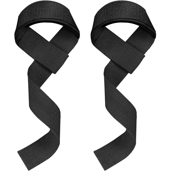 Kaleduo Lifting Straps, Weightlifting Straps, Deadlift Straps with Padded Neoprene for Power Lifting, Bodybuilding, Gym Workout, Strength Training & Fitness Workout, Resistance