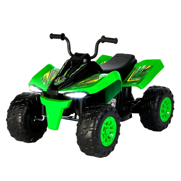 Kalee 12V Giant Quad ATV Battery Powered Ride On, Green