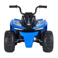 Kalee 6 Volt Trail Racer Blue ATV Battery Powered Rideon