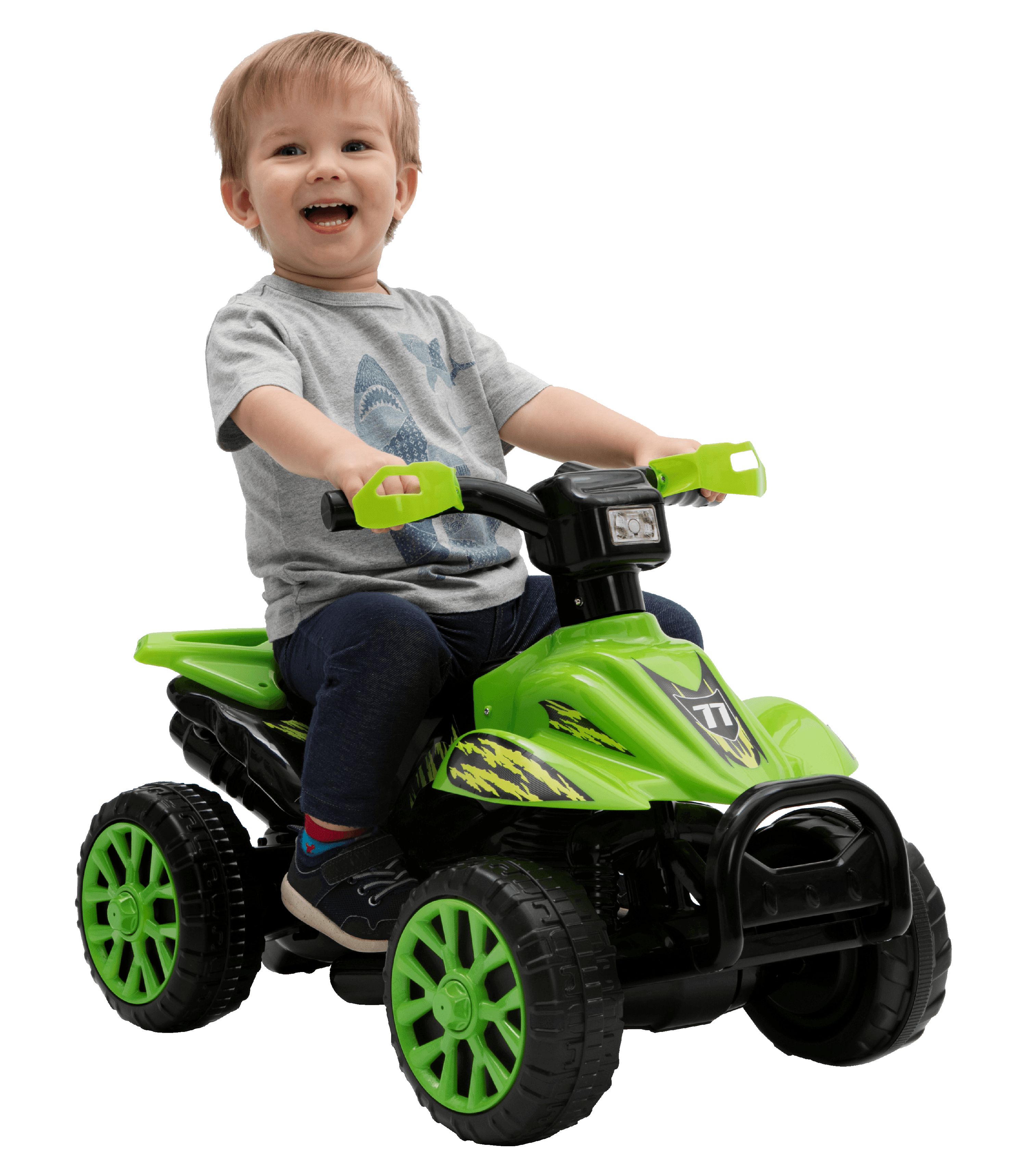 Kalee Green Quad ATV 6 Volt Battery Powered Ride on - Walmart.com