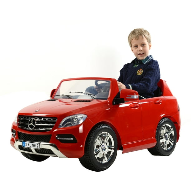 Kalee Mercedes-Benz M-Klasse W166 12-Volt Battery-Powered Ride-On, Red ...