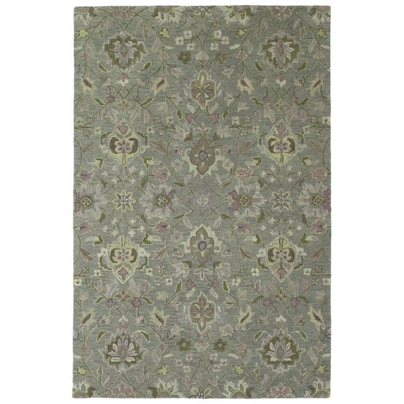 Kaleen Amaranta Graphite Rug - (2 Foot 6 Inch x 8 Foot)