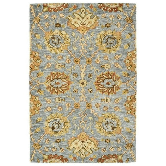 Kaleen Brooklyn Hand-tufted 5308-103 Slate Area Rugs