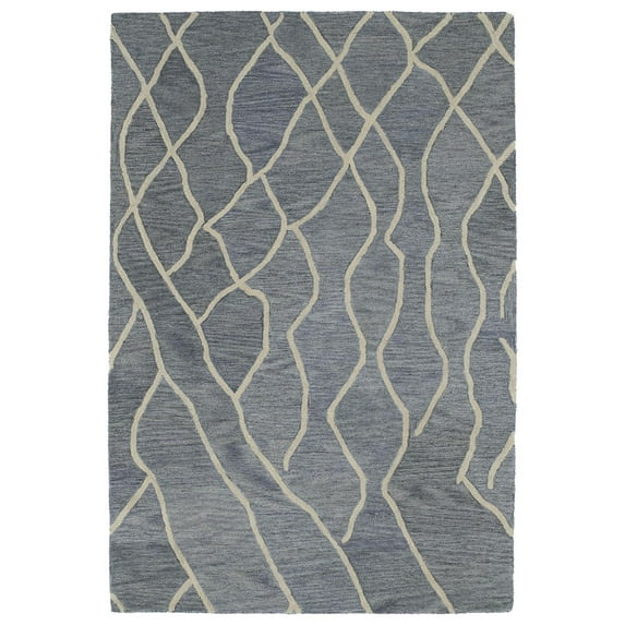 Kaleen Casablanca CAS03-75 Grey Area Rug SCATTER 2'0" X 3'0"