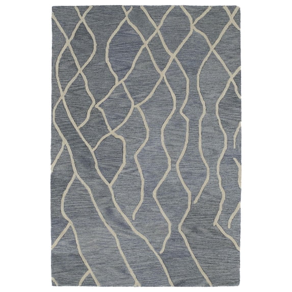 Kaleen Casablanca Cas03 Rug In Grey - (9 Foot 6 Inch X 13 Foot 6 Inch)