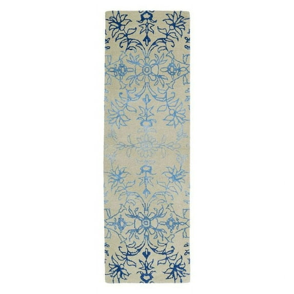 Kaleen Divine Ivory & Blue Area Rug