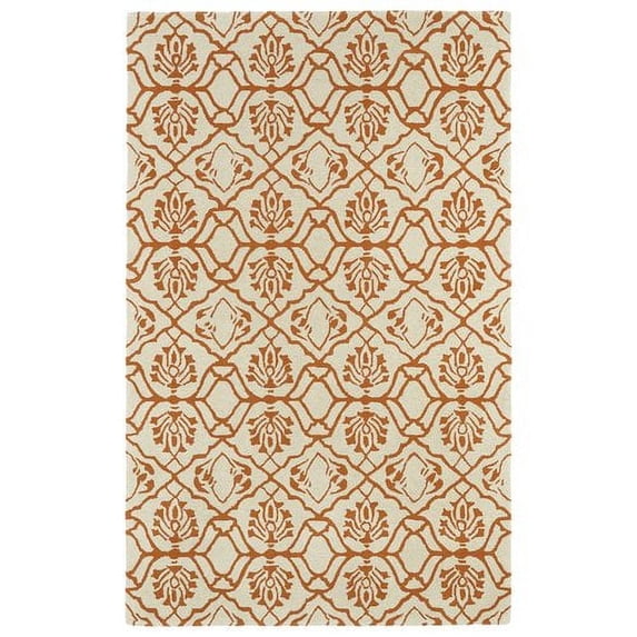 kaleen evolution tulips wool rug