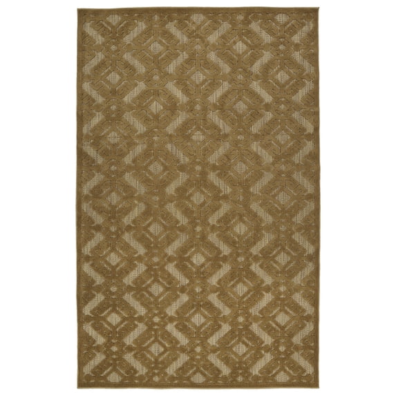 Kaleen Five Seasons Light Brown Indoor/Outdoor Area Rug