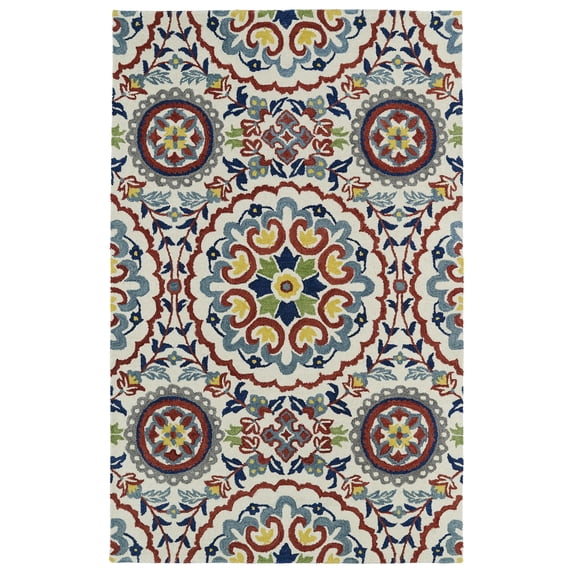 Kaleen Global Inspirations Hand-tufted Glb08-01 Ivory Area Rugs