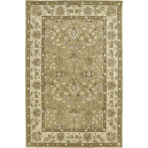 Kaleen Heirloom 88 Katherine Camel Floral Area Rug