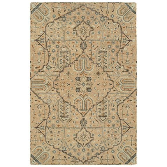 Kaleen Helena Collection 5' x 7'9" 100% Wool Rug