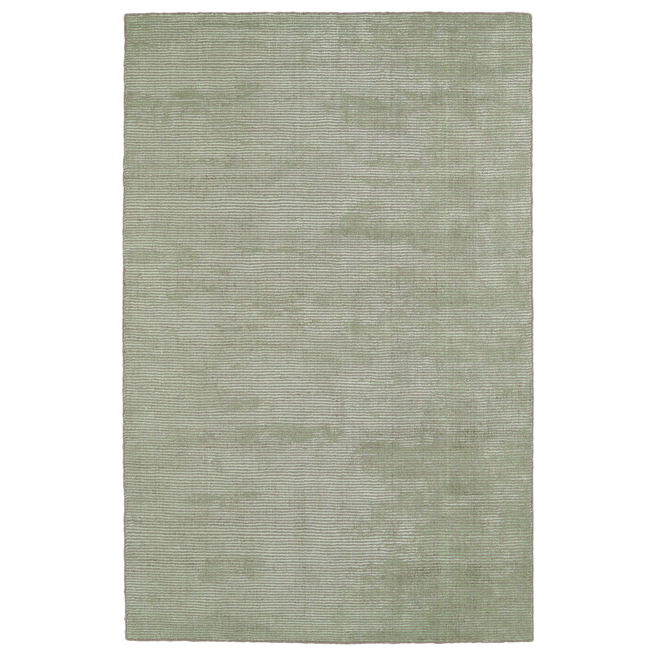Celery Sparkle Handmade Wool-Viscose Blend Non-Slip Rug 2' x 3'