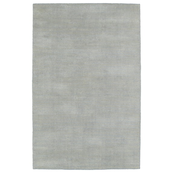 Kaleen Luminary Collection - Grey 8' x 10' Wool and Viscose Rug