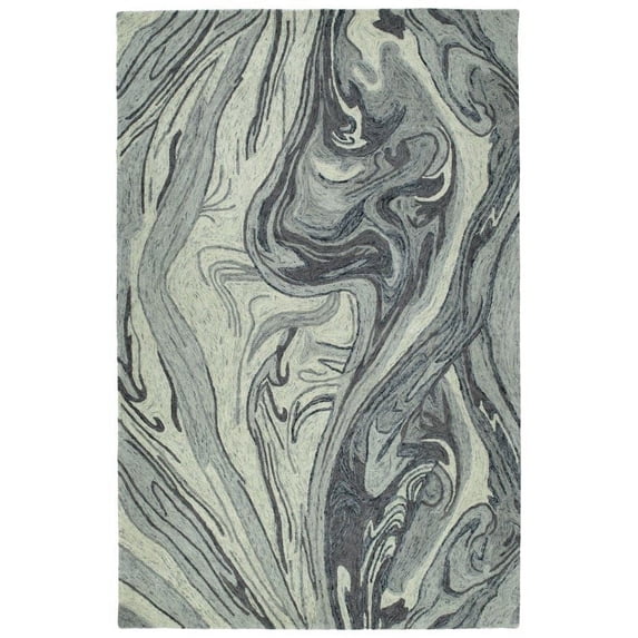 Kaleen Marble MBL02 Grey 9'6" x 13' Rug