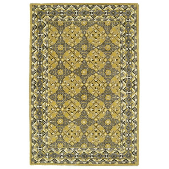 Kaleen Middleton Hand Tufted Mid08-05 Gold Area Rugs