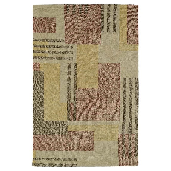 Kaleen Montage Hand Tufted Mtg04-43 Camel Area Rugs