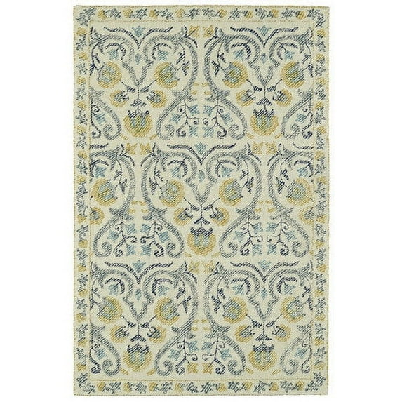 Kaleen Montage Hand Tufted Mtg11-01 Ivory Area Rugs