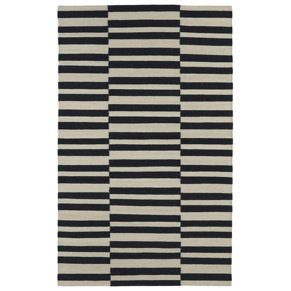 Kaleen Nomad NOM01 Black 2'6" x 8' Rug
