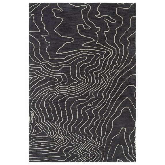 Kaleen Pastiche Hand Tufted Pas02-38 Charcoal Area Rugs