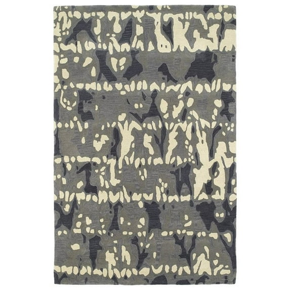 Kaleen Pastiche Hand Tufted Pas05-75 Grey Area Rugs