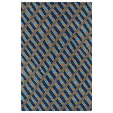 Kaleen Pastiche Rug In Blue - (9 Foot x 12 Foot)