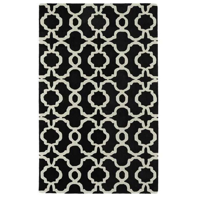 Kaleen Revolution Hand Tufted Rev03-02 Black Area Rugs