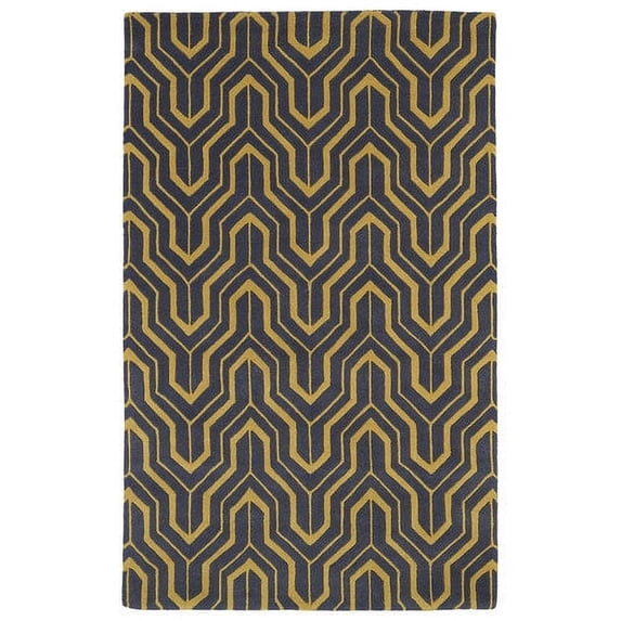 Kaleen Revolution Yellow/Green Area Rug