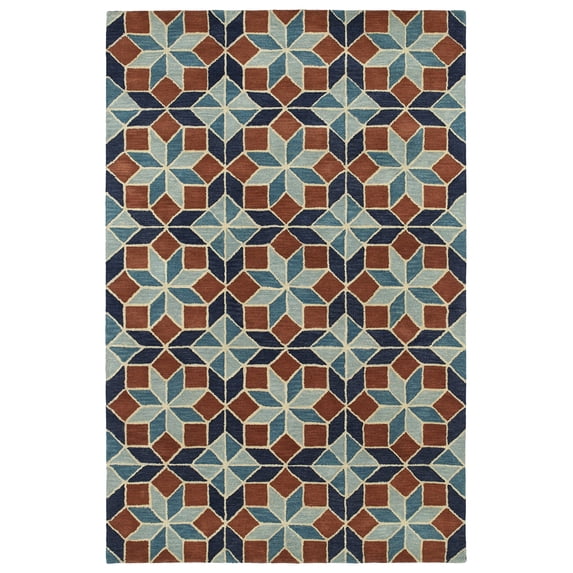 Kaleen Rosaic Geometric Area Rug, 8' x 5'