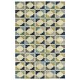 thumbnail image 1 of Kaleen Rosaic Geometric Hand-Made Area Rug, 3' x 2', 1 of 2