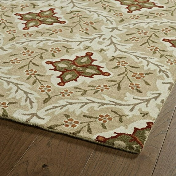 Kaleen Rugs Middleton Collection MID09-29 Sand Hand Tufted 2' x 3' Rug