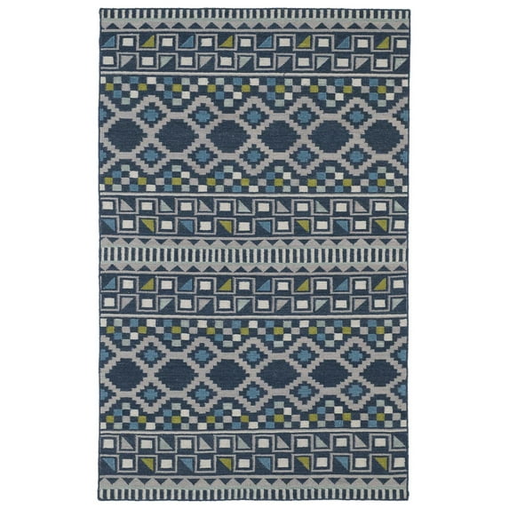 Nomad Southwestern Casual Rug - Blue - 9' x 12'