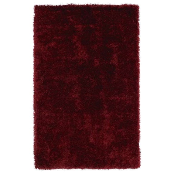 Posh Shag PSH01-06 Brick Area Rug Rectangle 5' X 7'
