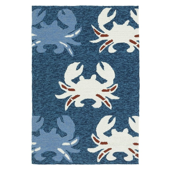 Kaleen Sea Isle SEA02 Navy 2' x 3' Rug