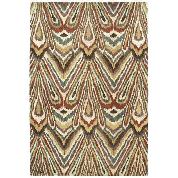 Kaleen Soho Thames Rug In Beige - (7 Foot 6 Inch x 9 Foot)